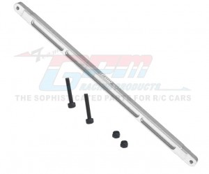 GPM MT2025 7075 Alloy Center Brace Bar TKR9586 For 1/10 TEKNO MT410 2.0 4X4 Pro Monster TKR9501 - SILVER - MT2025/S