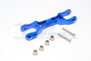 GPM TXM049 ALUMINIUM STEERING BELLCRANK SUPPORT FOR 6S TRAXXAS XMAXX 6S - Blue - TXM049-B