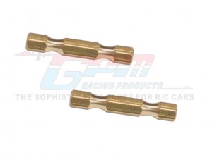 GPM LMTM050-OC UPPER 4-LINK BAR BRASS FIXINGS For LOSI 1/18  Mini LMT Brushed Monster LOS01026 - LMTM050-OC