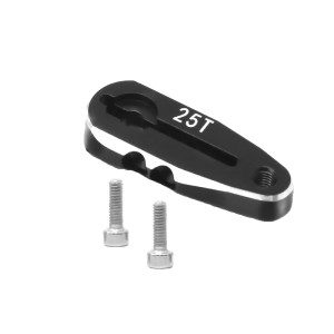 Aluminum Servo Horn - 25T For Standard FUTABA SANWA SAVOX Servo - RS-SH0125T/BK