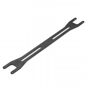 Carbon Fiber Upper Deck Chassis Brace Support For 1/10 RC TRAXXAS SLASH STAMPEDE 4X4 TRUCK - SLA011/BK