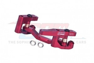 GPM MGG048 ALUMINUM 7075 STEERING SET ARA340202 ARRMA 1/18 GRANITE GROM ARA2102 / TYPHON GROM ARA2106 - RED - MGG048-R