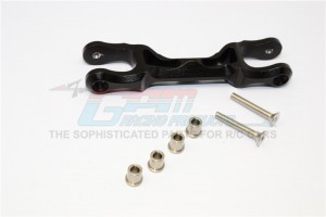 GPM TXM049 ALUMINIUM STEERING BELLCRANK SUPPORT FOR 6S TRAXXAS XMAXX 6S - Black - TXM049-BK