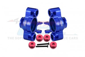 GPM 7075 ALLOY FRONT AXLE CARRIERS 8635 FOR TRAXXAS 1/10 E-REVO VXL MONSTER 86086-4 - BLUE - ER2021N-B
