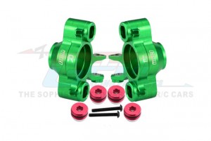 GPM 7075 ALLOY FRONT AXLE CARRIERS 8635 FOR TRAXXAS 1/10 E-REVO VXL MONSTER 86086-4 - GREEN - ER2021N-G