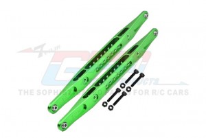 GPM SB2014LN 7075 ALLOY REAR LOWER TRAILING ARMS  LOS254067 FOR TEAM LOSI 1/6 4WD SUPER BAJA REY 2.0 LOS05021 - GREEN - SB2014LN-G