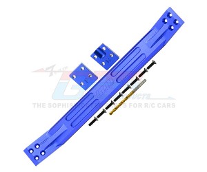 GPM 7075 Aluminum Main Chassis Plate For TRAXXAS 1/5 X-MAXX 6S 8S Monster 77076-4  77086-4 - TXM016-B