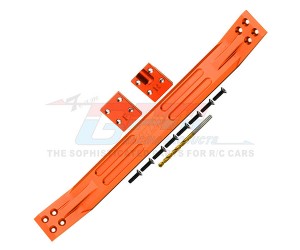 GPM 7075 Aluminum Main Chassis Plate For TRAXXAS 1/5 X-MAXX 6S 8S Monster 77076-4  77086-4 - TXM016-OR