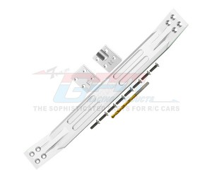 GPM 7075 Aluminum Main Chassis Plate For TRAXXAS 1/5 X-MAXX 6S 8S Monster 77076-4  77086-4 - SILVER - TXM016-S