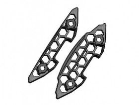 3RACING SAK-CM123 TPU Bumper For 1/10 RC Cero Sport Mini Chassis Car - SAK-CM123