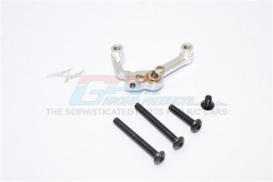 GPM SCX012A ALUMINIUM SOLID AXLE MOUNT 1/10 AXIAL RACING SCX10 - Silver - SCX012A-S