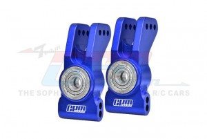 GPM MT2022 7075 ALLOY REAR HUBS LARGER INNER BEARINGS TKR9545 For TEKNO 1/10 MT410 2.0 / SCT410 2.0 4X4 Truck - MT2022-B