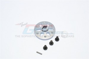ALLOY UPPER CENTER LINK MOUNT AXIAL SCX10 - Gun silver - SCX015-GS