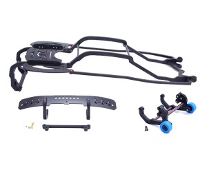 Nylon Body Shell Roller Cage Front Bumper Rear Wheelie For ARRMA 1/7 MOJAVE 4X4 6S V2 BLX - Type B - ARA411001-B