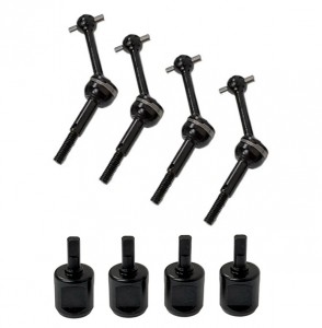 Front & Rear HD Steel CVD With Hub Joint For TAMIYA TT-01 TT01D TT-02 TT-02D TT01-E Touring Car - RS-TA-CVDSET