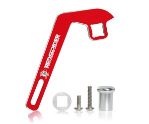 Aluminum One-handed Control Transmitter Steering Wheel Trigger For TRAXXAS TQi Transmitter 6530 - RS-TQI/RE