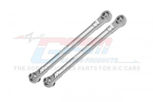 GPM TS162 7075 ALLOY FRONT STEERING TOE LINKS 8948 FOR TRAXXAS 1/8 6S MAXX SLASH 102076-4 - SILVER - TS162-S