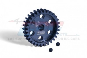 GPM MG5030TS 40Cr STEEL M1.5mm INNER MOTOR GEAR - 30T For TRAXXAS 1/6 XRT 8S 1/5 X-MAXX MONSTER - MG5030TS-BK
