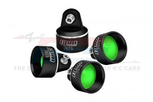 GPM TSDP/CAP ALUMINUM 7075 SHOCK CAPS 8964 FOR TRAXXAS 1/8 6S MAXX SLASH / TRAXXAS 1/10 MAXX W/ WIDEMAXX MONSTER - TSDP/CAP-BK