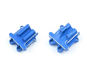 Aluminum Front & Rear Diff Cover ARA320749 For ARRMA 1/18 GRANITE ARA2102T1 / TYPHON GROM MEGA 380 ARA2106T1 - BLUE - RS-ARA320749/BU