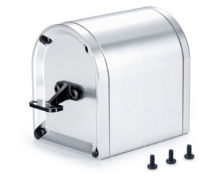 Aluminum Exhaust Oil Fuel Tank - 40x50mm For 1/14 TAMIYA Tractor Truck Man Scania Benz - TRA-020