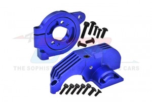 GPM TS1838 7075 ALLOY ADJUSTABLE 4985 MOTOR MOUNTS & MAIN GEAR COVER 8960 8987 For TRAXXAS 1/8 6S MAXX SLASH MAXX W/ WIDEMAXX MONSTER - TS1838-B