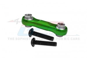 GPM BR024/TR 7075 ALLOY STEERING DRAG LINK LOS234003 FOR LOSI 1/10 BAJA REY DESERT TRUCK LOS03008 - GREEN - BR024/TR-G
