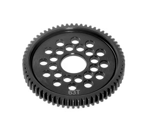 STEEL 06 MODULE SPUR GEAR - 63T 51609 FOR 1/10 TAMIYA TB-05 PRO TC01 RC CAR - RS-TA51609