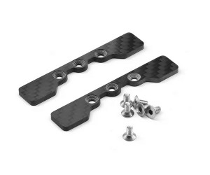 Carbon Fiber Lower Suspension Arm Down Stopper Plate For 1/10 RC TAMIYA TT-02 RC Car - TT02-18