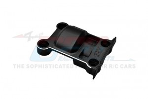 ALLOY 7075 REAR GEAR COVER 7787 1/5 TRAXXAS X-MAXX 6S 8S 1/6 XRT 8S MONSTER - BLACK - XRT038M-BK