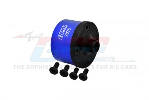 GPM MT2011 ALUMINUM 7075 FRONT / MIDDLE / REAR DIFF CASE WITH STEEL COVER TKR5113B FOR TEKNO 1/10 MT410 TKR9501 SCT410 TKR9500 2.0 - BLUE - MT2011-B