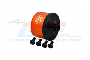 GPM MT2011 ALUMINUM 7075 FRONT / MIDDLE / REAR DIFF CASE WITH STEEL COVER TKR5113B FOR TEKNO 1/10 MT410 TKR9501 SCT410 TKR9500 2.0 - MT2011-OR