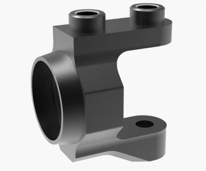 3RACING SAK-CM125 Aluminum Knuckle Arm For 1/10 RC Cero Mini M-Chassis Car - SAK-CM125