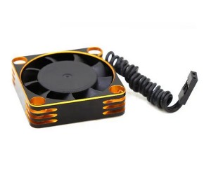 ALUMINUM HEATSINK COOLING FAN 25 X 25mm 32000RPM 8.4V - GOLD - RS-FAN2520/GO