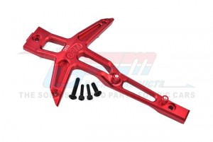 GPM TXMS048CN ALUMINUM 7075  FRONT CHASSIS BRACE 8921 TRAXXAS 1/10 MAXX W/WIDEMAXX / 1/8 MAXX SLASH MONSTER - RED - TXMS048CN-R