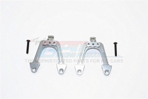 GPM SCX030 ALLOY REAR SUPPORT TOWER 1/10 RC AXIAL SCX10 Crawler - Gun silver - SCX030-GS