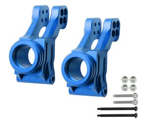 ALUMINUM REAR HUB CARRIER ARA330565 FOR 1/5 ARRMA KRATON OUTCAST 8S - BLUE - RS-ARA330565/BU
