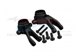 GPM MAG021N 7075 ALLOY FRONT STEERING BLOCK AR330469 ARRMA GRANITE BIG ROCK SENTON TYPHON VORTEKS 3S BLX - BLACK - MAG021N-BK