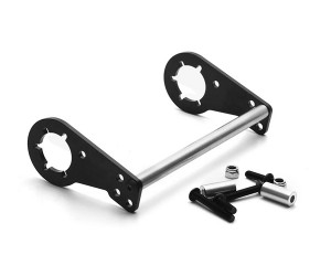 ALUMINUM SHOCK DAMPER MOUNT FOR 1/12 TAMIYA CW-01 CHASSIS LUNCH BOX MIDNIGHT PUMPKIN PAJERO - CW01-01/BK