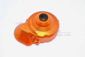 ALLOY TRANSMISSION SPUR GEAR CASE  COVER  AXIAL SCX10 - SCX038GCA-OR