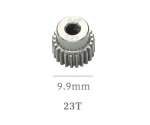 HARD COATED ALUMINUM 64P PITCH 21T - 40T PINION GEAR FOR 1/8 1/10 RC CAR BUGGY SHORT COURSE - RS-PG64P23T