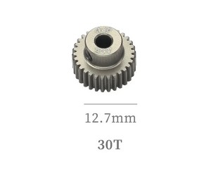 HARD COATED ALUMINUM 64P PITCH 21T - 40T PINION GEAR FOR 1/8 1/10 RC CAR BUGGY SHORT COURSE - RS-PG64P30T