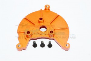 ALLOY TRANSMISSION SPUR GEAR CASE COVER  PLATE  AXIAL SCX10 - Orange - SCX038GCB-OR