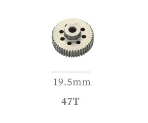 HARD COATED ALUMINUM 64P PITCH 41T - 54T PINION GEAR FOR 1/8 1/10 RC CAR BUGGY SHORT COURSE - RS-PG64P47T