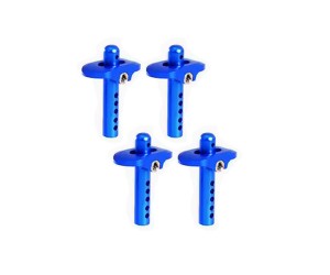 ALUMINUM BODY POST 37 / 47 / 57mm AR320357 FOR ARRMA KRATON LIMITLESS TALION TYPHON OUTCAST 6S BLX - BLUE - 47mm - RS-AR320357M/BU