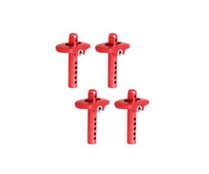 ALUMINUM BODY POST 37 / 47 / 57mm AR320357 FOR ARRMA KRATON LIMITLESS TALION TYPHON OUTCAST 6S BLX - RED - 47mm - RS-AR320357M/RE