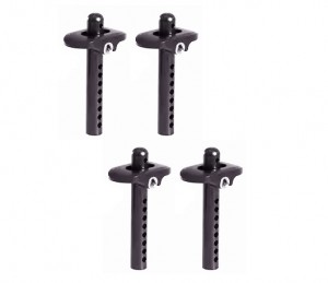 ALUMINUM BODY POST 37 / 47 / 57mm AR320357 FOR ARRMA KRATON LIMITLESS TALION TYPHON OUTCAST 6S BLX - RS-AR320357L/BK