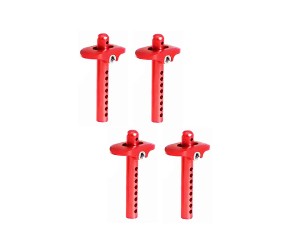 ALUMINUM BODY POST 37 / 47 / 57mm AR320357 FOR ARRMA KRATON LIMITLESS TALION TYPHON OUTCAST 6S BLX - RED - 57mm - RS-AR320357L/RE
