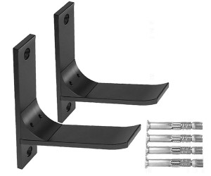 ALUMINUM ADJUSTABLE WALL MOUNT RACK DISPLAY STAND FOR 1/5 1/6 1/8 1/10 SCALE RC CAR CRAWLER BUGGY - ST027/BK