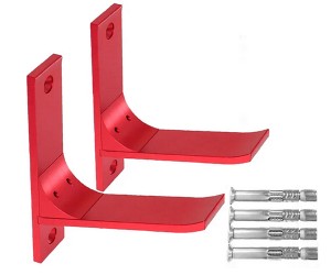 ALUMINUM ADJUSTABLE WALL MOUNT RACK DISPLAY STAND FOR 1/5 1/6 1/8 1/10 SCALE RC CAR CRAWLER BUGGY - ST027/RE